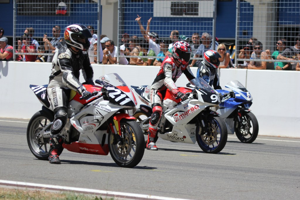 Razvan Mates before race start at Istanbul Park racetrack