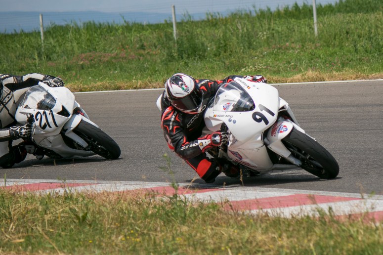 Razvan Mates Supersport Race 2017 East European Championship with Adrian Ciujdea