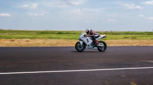 Razvan Mates Supersport Race 2017 East European Championship straight line acceleration