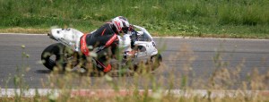 Razvan Mates Supersport Race 2017 East European Championship right turn